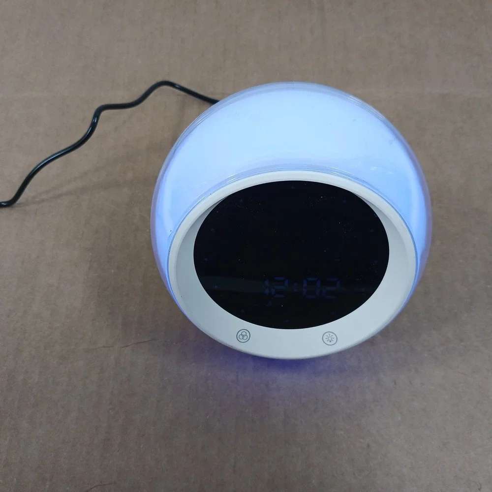 Sunrise Alarm Clock Wake Up Light Sunset Simulation Multi Color LED White
